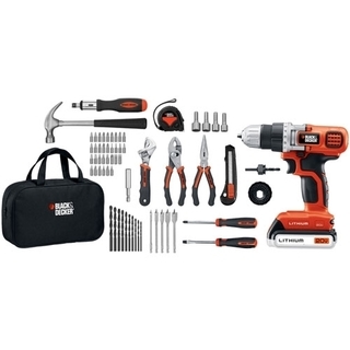 B&D 20-Volt Lithium Drill and Project Kit - LDX120PK Product Image