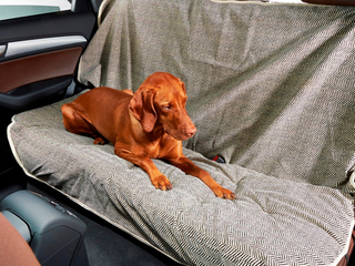 Bowsers Luxury Back Seat Cover - Herringbone - 11364 Product Image