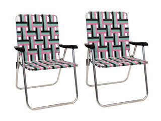 Kuma Vice Backtrack Chair- Black/Pink/Teal - 2-Pack - 830-KM-BTC-VC-2 Product Image