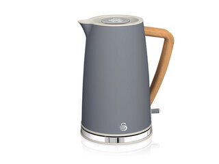 Swan Nordic 1.7L Cordless Kettle - Grey - SK14610GRYN Product Image