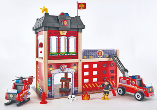 Hape Fire Station- E3023 Product Image