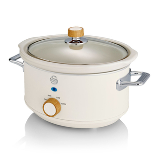 Swan Nordic 3.5L Slow Cooker - White - SF17021WHTN Product Image