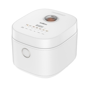 Salton Micom Automatic Rice Cooker & Steamer - White - RC2129WH Product Image