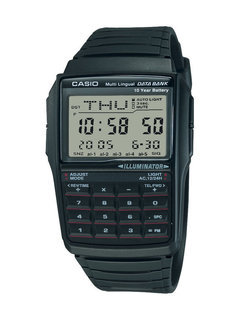 Casio 10 Year Databank Resin Black  - DBC-32-1ACF Product Image