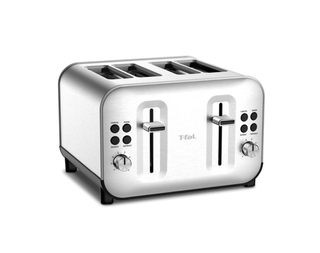 T-Fal Element Stainless Steel 4 Slice Toaster - TF684D50 Product Image