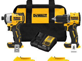 Dewalt 20V MAX ATOMIC Brushless Compact 1/2in Drill Driver and Impact Driver 2-Tool Combo Kit - DCK225D2 Product Image
