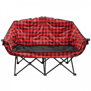 Kuma Bear Buddy Double Chair - Red Plaid - 490-KM-BBDC-RB Product Image