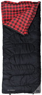 Kuma Athabasca Sleeping Bag - Black/Red- 800-KM-ASB-BR  Product Image