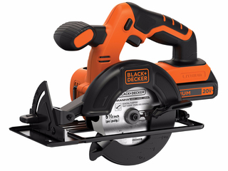B&D 20V MAX Lithium Circular Saw with 1 Battery - BDCCS20C Product Image