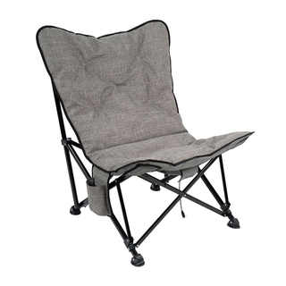 Kuma Aurora Heated Chair with Bluetooth - Heather / Grey - 897-KM-ACHS-HG Product Image