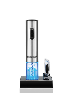 Chefman Electric Wine Opener + Foil Cutter- RJ42-SS Product Image