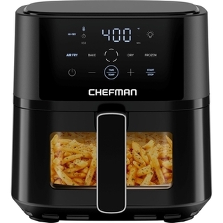 Chefman TurboFry 4 Quart Easy View Air Fryer - RJ38-4TW-BLACK-DS-CA Product Image