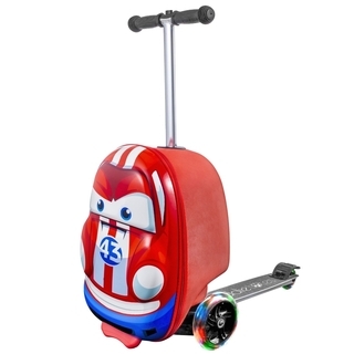 Kiddietotes Race Car Luggage Scooter - KT-SL12CAR Product Image