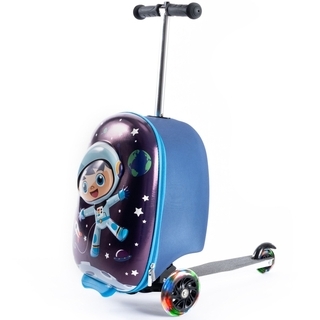 Kiddietotes Space Boy Luggage Scooter - KT-SL08SPC Product Image
