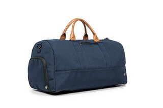 PKG Bishop 42L Recycled Duffle Bag - Navy / Tan - PKG-BISH-RD-NV01TN  Product Image