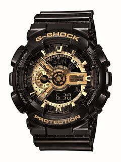 Casio G-Shock Analog digital Watch- Black/Gold - GA-110GB-1A Product Image